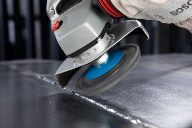 Pletena pljosnata četka 115, čelična  Bosch 2608622058, 115 mm, 0,5 mm, M14 - slika 7