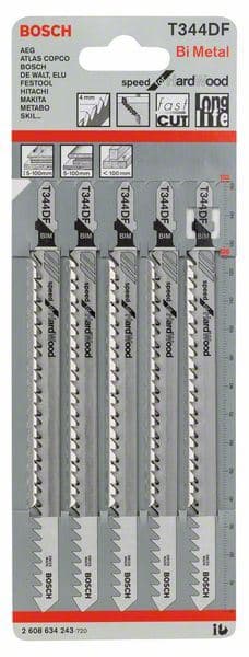 List ubodne testere T 344 DF Bosch 2608634243, Speed za tvrdo Drvo - slika 2