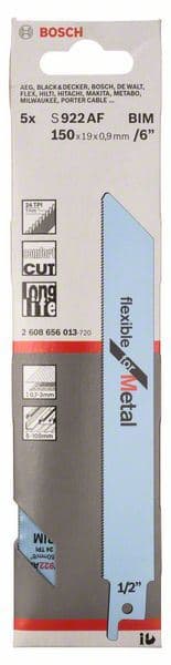 List univerzalne testere S 922 AF Bosch 2608656013, Flexible za Metal - slika 2