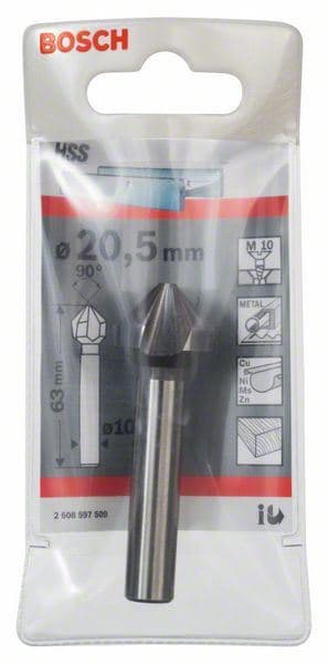 Konični upuštač Bosch 2608597509, 20,5, M 10, 63 mm, 10 mm - slika 2