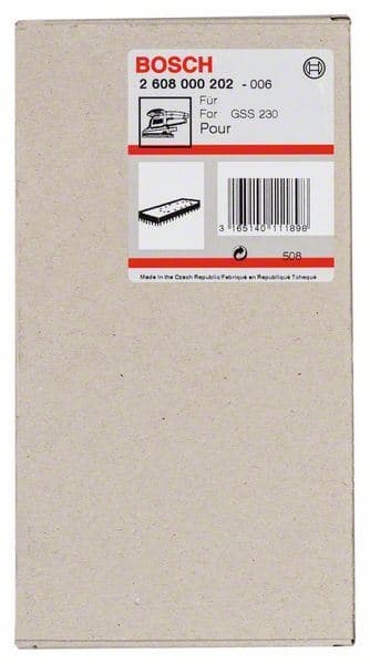 Brusna ploča Bosch 2608000202, 185  x  93 mm
