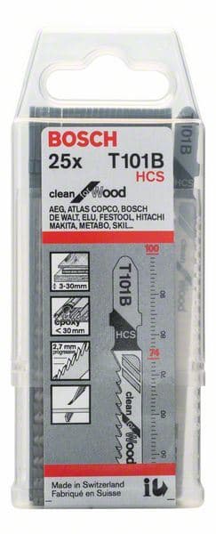 List ubodne testere T 101 B Bosch 2608633622, Clean za Drvo - slika 2