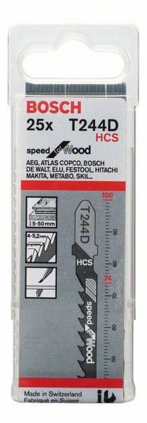 List ubodne testere T 244 D Bosch 2608633626, Speed za Drvo - slika 2