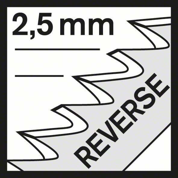 List ubodne testere T 101 BRF Bosch 2608634989, Clean za tvrdo Drvo - slika 3