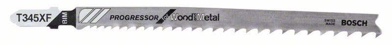 List ubodne testere T 345 XF Bosch 2608634993, Progressor za Drvo i Metal