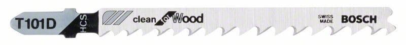 List ubodne testere T 101 D Bosch 2608633577, Clean za Drvo