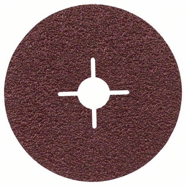 Brusni fiber disk R444, Expert for Metal Bosch 2608605474, Prečnik 125 mm; granulacija 24