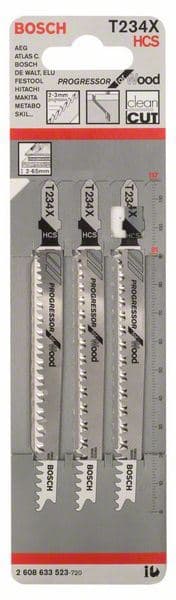 List ubodne testere T 234 X Bosch 2608633523, Progressor za Drvo - slika 2