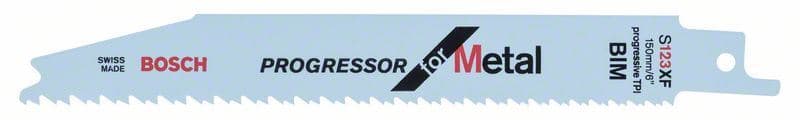 List univerzalne testere S 123 XF Bosch 2608654401, Progressor za Metal