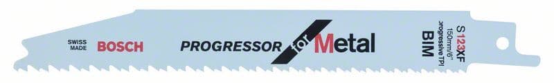 List univerzalne testere S 123 XF Bosch 2608654402, Progressor za Metal