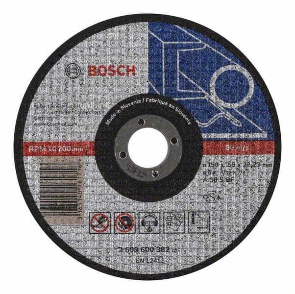 Rezna ploča ravna Expert for Metal Bosch 2608600382, A 30 S BF, 150 mm, 2,5 mm