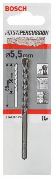 Burgija za beton CYL-3 Bosch 2608597659, 5,5 x 50 x 85 mm, d 4,5 mm