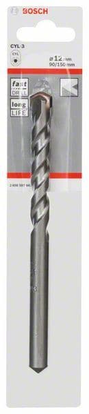 Burgija za beton CYL-3 Bosch 2608597667, 12 x 90 x 150 mm, d 10 mm