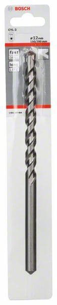 Burgija za beton CYL-3 Bosch 2608597684, 12 x 150 x 200 mm, d 10 mm