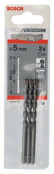 Burgija za beton CYL-3 Bosch 2608597705, 5 x 50 x 85 mm, d 4,5 mm