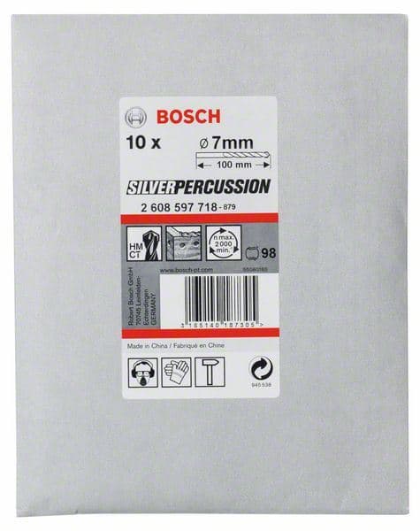 Burgija za beton CYL-3 Bosch 2608597718, 7 x 60 x 100 mm, d 6,5 mm