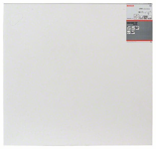 List kružne testere Construct Wood Bosch 2608640695, 500 x 30 x 3,8 mm; 36