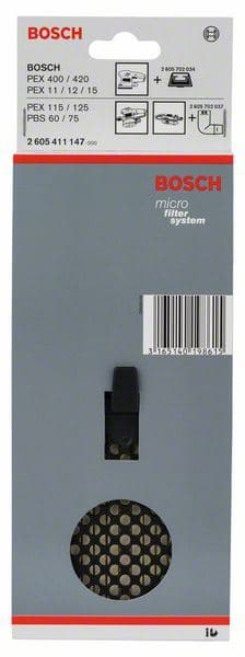 kutija za prašinu za HW3 komplet Bosch 2605411147, za GEX, PEX, GSS, PBS - slika 2