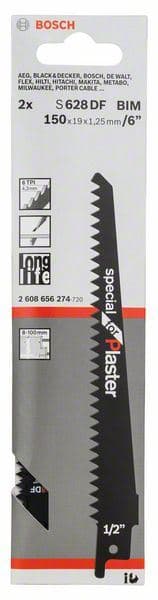 List univerzalne testere S 628 DF Bosch 2608656274, Special za gips - slika 2