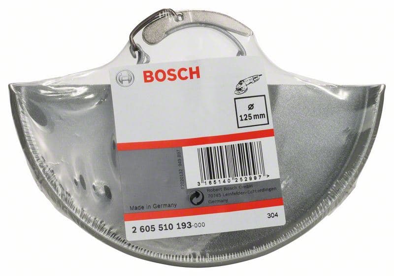 Štitnik bez pokrovnog lima Bosch 2605510193, 125 mm, sa kodiranjem