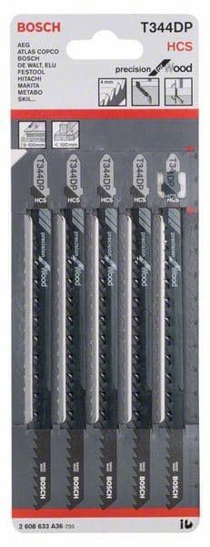 List ubodne testere T 344 DP Bosch 2608633A36, Precision za Drvo - slika 2