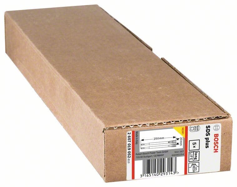 Pljosnato dleto SDS plus Bosch 2607019052, 250 x 20 mm - slika 2