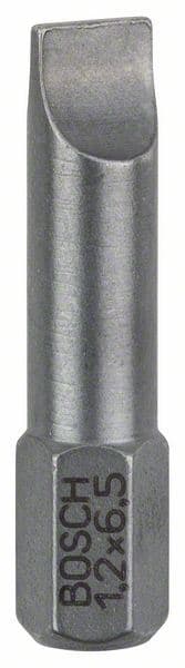 Bit odvrtača ekstra-tvrdi Bosch 2607001466, S 1,2x6,5, 25 mm