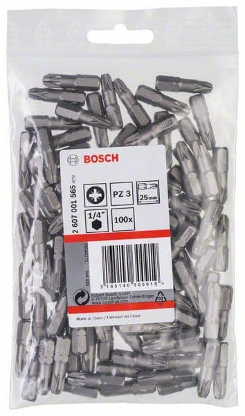 Bit odvrtača ekstra-tvrdi Bosch 2607001565, PZ 3, 25 mm - slika 2