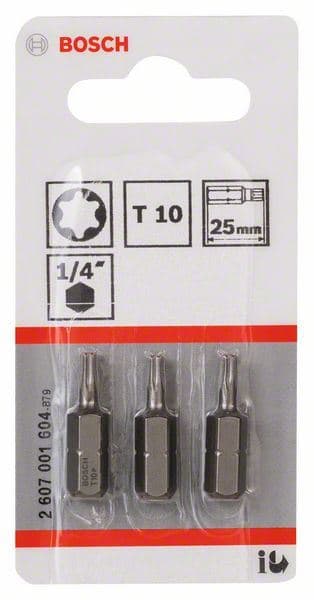 Bit odvrtača ekstra-tvrdi Bosch 2607001604, T10, 25 mm - slika 2