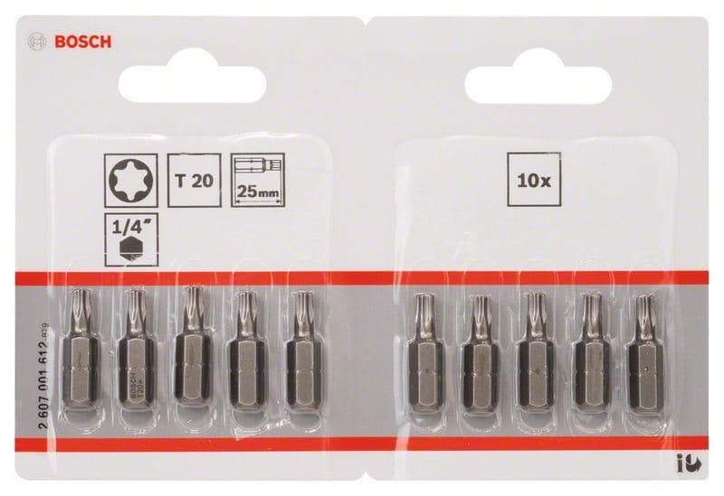 Bit odvrtača ekstra-tvrdi Bosch 2607001612, T20, 25 mm - slika 2
