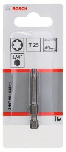 Bit odvrtača ekstra-tvrdi Bosch 2607001638, T25, 49 mm - slika 2