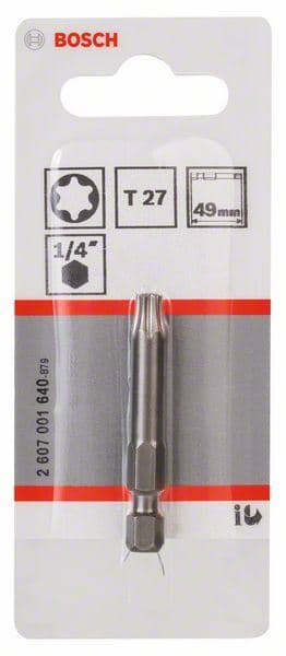 Bit odvrtača ekstra-tvrdi Bosch 2607001640, T27, 49 mm - slika 2