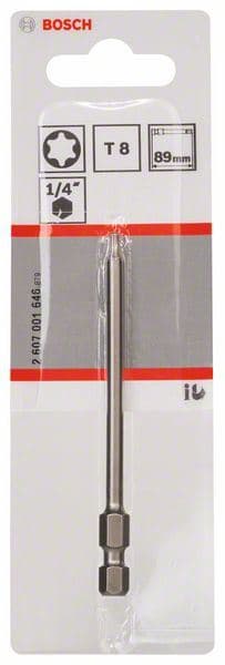 Bit odvrtača ekstra-tvrdi Bosch 2607001646, T8, 89 mm - slika 2