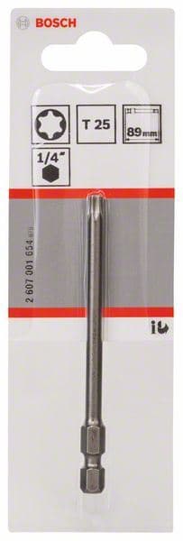 Bit odvrtača ekstra-tvrdi Bosch 2607001654, T25, 89 mm - slika 2