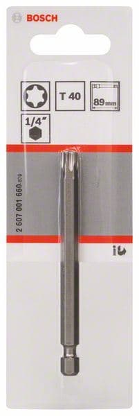 Bit odvrtača ekstra-tvrdi Bosch 2607001660, T40, 89 mm - slika 2