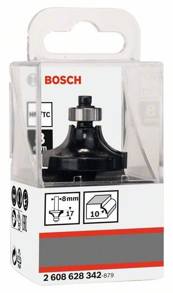 Glodala za zaobljavanje Bosch 2608628342, 8 mm, R1 10 mm, L 16,5 mm, G 57 mm - slika 2
