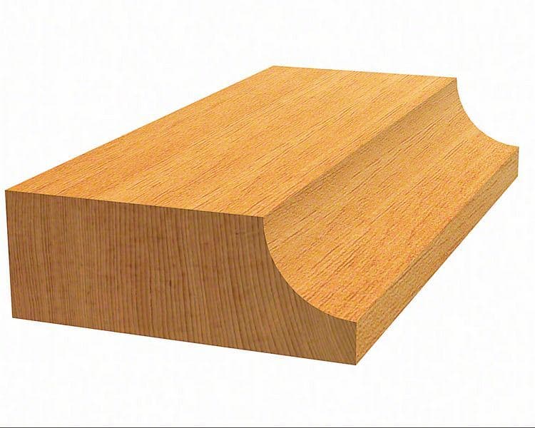 Glodalo za poluokrugle kanale Bosch 2608628362, 8 mm, R1 6 mm, D 24,7 mm, L 13 mm, G 53 mm - slika 4