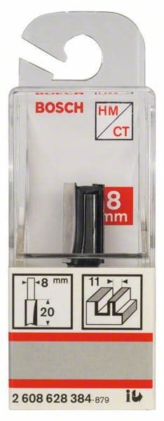 Glodala za kanale Bosch 2608628384, 8 mm, D1 11 mm, L 20 mm, G 51 mm - slika 2