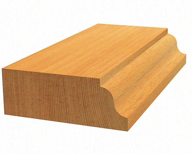 Profilno glodalo B Bosch 2608628394, 8 mm, R1 4 mm, B 8 mm, L 12,4 mm, G 54 mm - slika 4