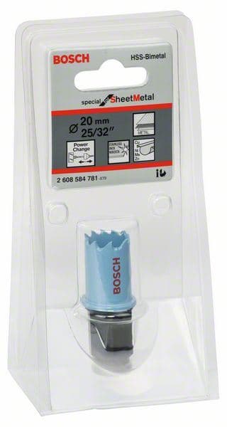 Testera za bušenje provrta Sheet Metal Bosch 2608584781, 20 mm, 25/32"