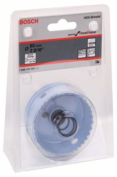Testera za bušenje provrta Sheet Metal Bosch 2608584801, 65 mm, 2 9/16"