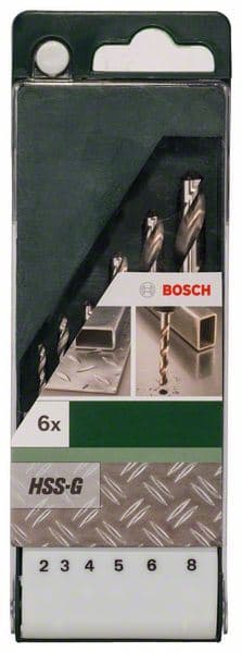6-delni set burgija za metal HSS-G, DIN 338 Bosch 2609255060 - slika 2