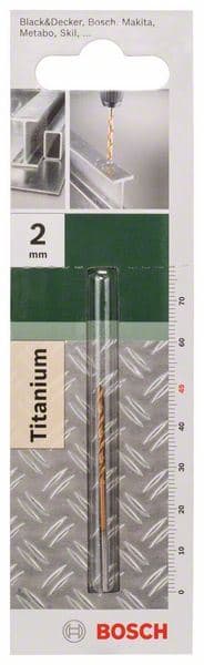 Burgija za metal HSS-TiN, DIN 338 Bosch 2609255090 - slika 2