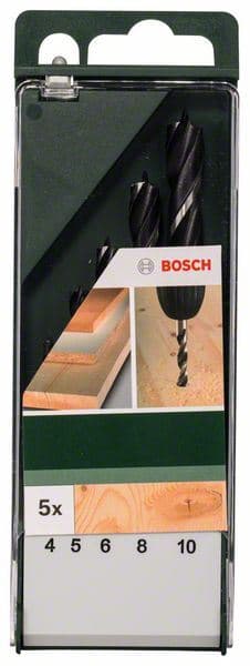 Bosch 2609255214, 5-delni set spiralnih burgija za drvo - slika 2