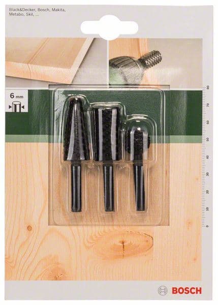 3-delni set rašpa za drvo Bosch 2609255302 - slika 2