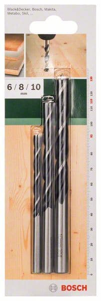 3-delni set burgija za drvo Bosch 2609255308 - slika 2