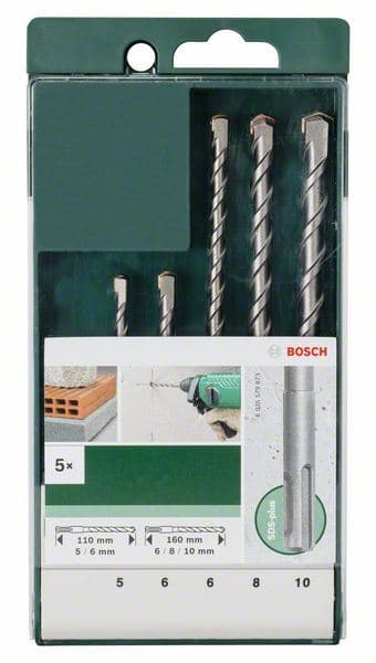 5-delni set hamer burgija SDS plus Bosch 2609255541 - slika 2
