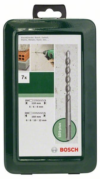 7-delni set hamer burgija SDS plus Bosch 2609255543 - slika 2