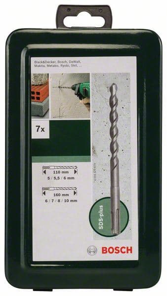 7-delni set hamer burgija SDS plus Bosch 2609255544 - slika 2