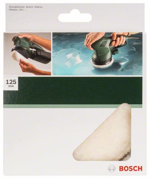 Bosch 2609256049, Navlaka od runske vune za ekscentar brusilice, 125 mm - slika 2